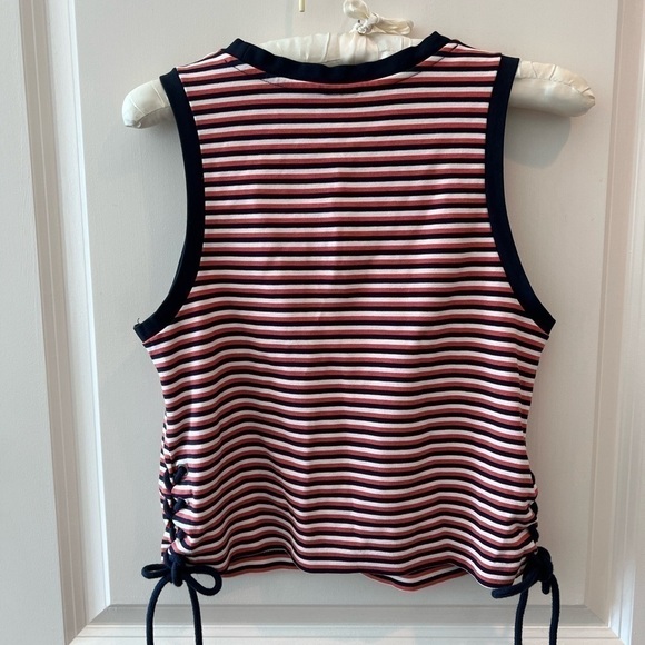 & Other Stories Striped Crop Tank Top - Picture 6 of 12